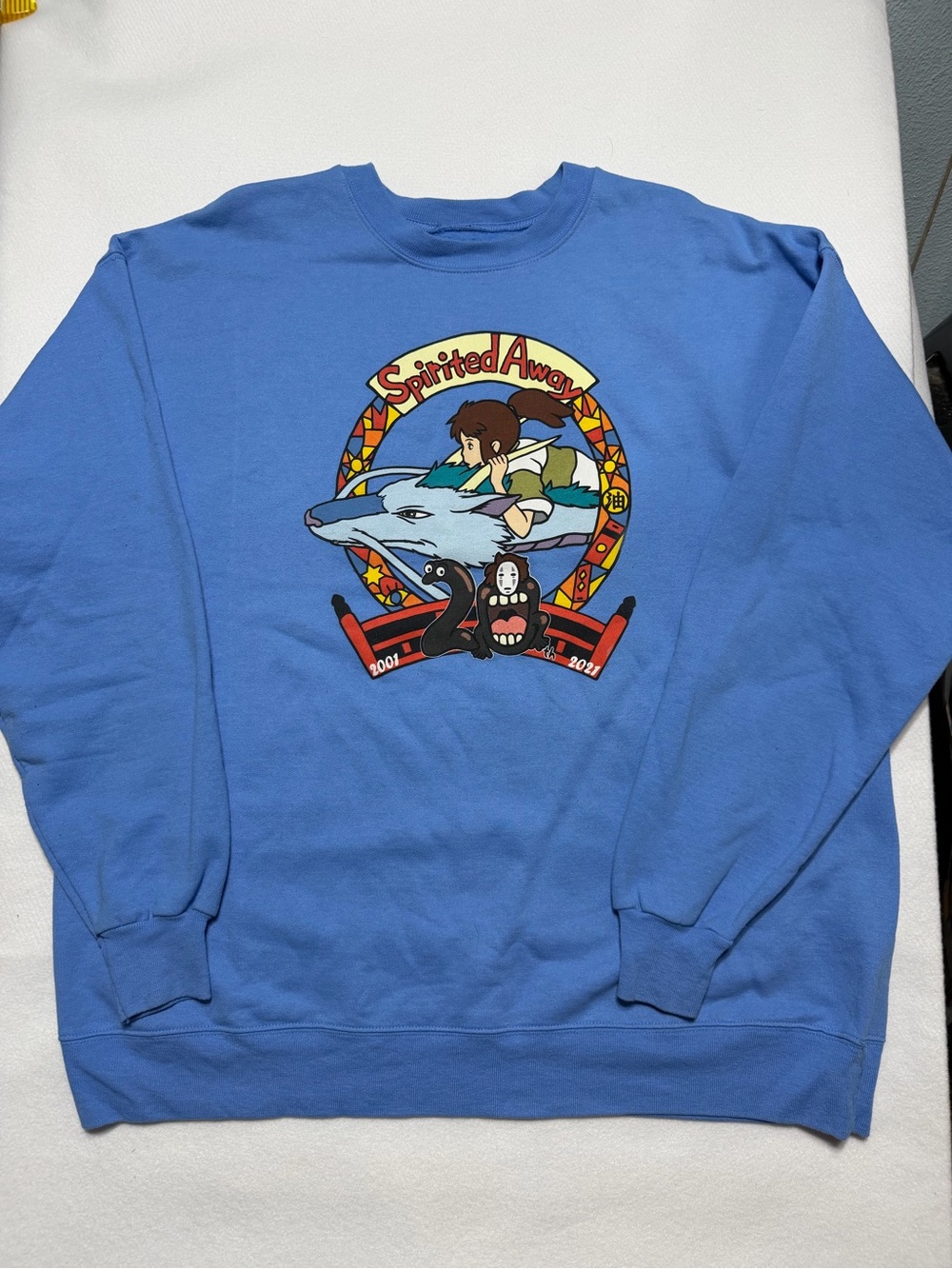 Her Universe Blue Spirited Away Graphic Crewneck